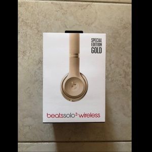 Beats Gold Solo 3 Wireless Special Edition